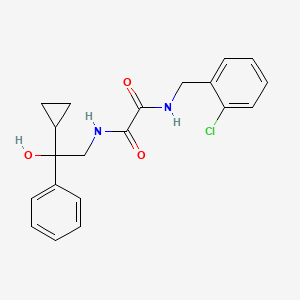 N1-(2-chlorobenzyl)-N2-(2-cyclopropyl-2-hydroxy-2-phenylethyl)oxalamide