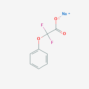 molecular formula C8H5F2NaO3 B2515229 Sodium 2,2-difluoro-2-phenoxyacetate CAS No. 2219378-88-6