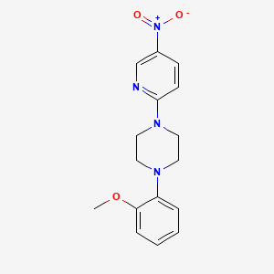 1-(2-Methoxyphenyl)-4-(5-nitropyridin-2-yl)piperazine