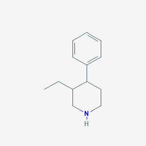 molecular formula C13H19N B2515311 3-Ethyl-4-phenylpiperidine CAS No. 1354951-74-8