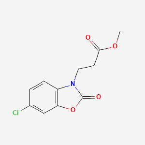 MEthyl 3-(6-chloro-2-oxo-1,3-benzoxazol-3-yl)propanoate
