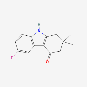 6-fluoro-2,2-dimethyl-2,3,4,9-tetrahydro-1H-carbazol-4-one