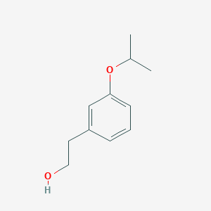 molecular formula C11H16O2 B2515408 3-iso-Propoxyphenethyl alcohol CAS No. 842123-79-9
