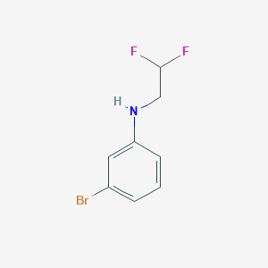 3-bromo-N-(2,2-difluoroethyl)aniline