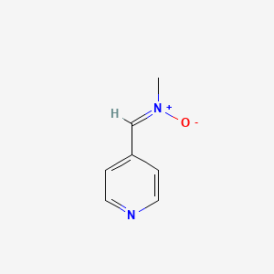 molecular formula C7H8N2O B2515420 (Z)-N-(Pyridin-4-ylmethylene)methanamine oxide CAS No. 1037397-00-4