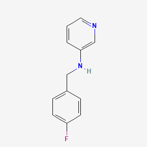 molecular formula C12H11FN2 B2515451 3-(4-Fluorobenzylamino)pyridine CAS No. 939755-76-7