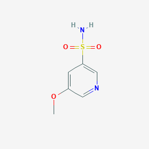 molecular formula C6H8N2O3S B2515468 5-メトキシピリジン-3-スルホンアミド CAS No. 1553088-23-5