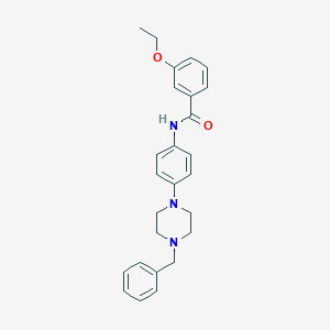 molecular formula C26H29N3O2 B251547 N-[4-(4-benzylpiperazin-1-yl)phenyl]-3-ethoxybenzamide 