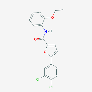molecular formula C19H15Cl2NO3 B251553 5-(3,4-dichlorophenyl)-N-(2-ethoxyphenyl)-2-furamide 