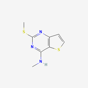 N-methyl-2-(methylsulfanyl)thieno[3,2-d]pyrimidin-4-amine