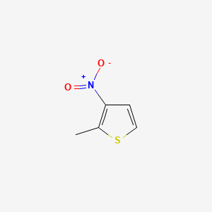 molecular formula C5H5NO2S B2515613 2-Methyl-3-nitrothiophene CAS No. 2530-09-8