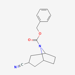 Benzyl 3-cyano-8-azabicyclo[3.2.1]octane-8-carboxylate