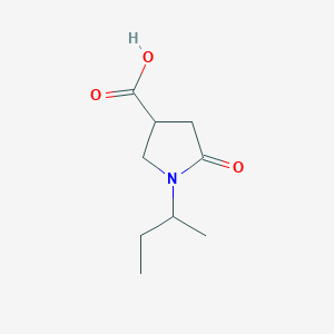 1-Sec-butyl-5-oxopyrrolidine-3-carboxylic acid