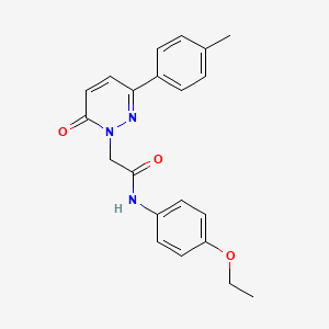 N-(4-ethoxyphenyl)-2-[3-(4-methylphenyl)-6-oxopyridazin-1-yl]acetamide