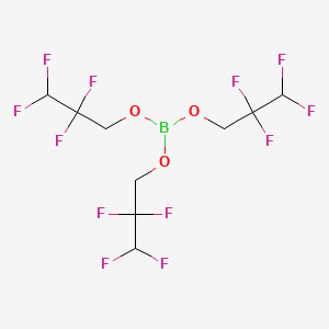 molecular formula C9H9BF12O3 B2515966 Tri(2,2,3,3-tétrafluoropropyl)borate CAS No. 2317-76-2