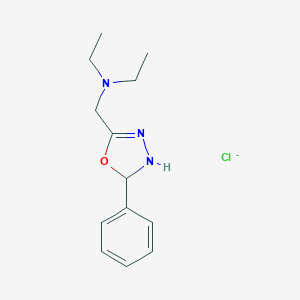 molecular formula C13H19ClN3O- B025160 FKBRJRKUIFKYLG-UHFFFAOYSA-M CAS No. 102504-38-1