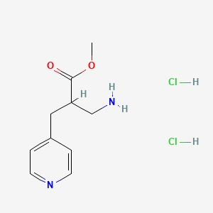 Methyl 3-amino-2-(pyridin-4-ylmethyl)propanoate dihydrochloride