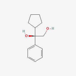 (R)-1-Cyclopentyl-1-phenylethane-1,2-diol