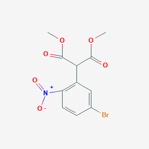 Dimethyl 2-(5-bromo-2-nitrophenyl)malonate