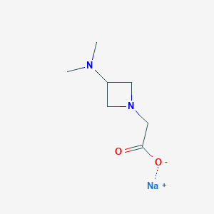 Sodium 2-[3-(dimethylamino)azetidin-1-yl]acetate