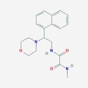 N1-methyl-N2-(2-morpholino-2-(naphthalen-1-yl)ethyl)oxalamide