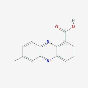 molecular formula C14H10N2O2 B025161 7-甲基吩嗪-1-羧酸 CAS No. 103942-88-7