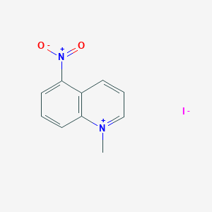 1-Methyl-5-nitroquinolin-1-ium iodide