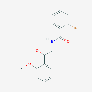 2-bromo-N-[2-methoxy-2-(2-methoxyphenyl)ethyl]benzamide