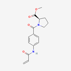 Methyl (4-acrylamidobenzoyl)-D-prolinate