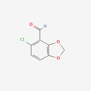 5-Chloro-1,3-benzodioxole-4-carbaldehyde