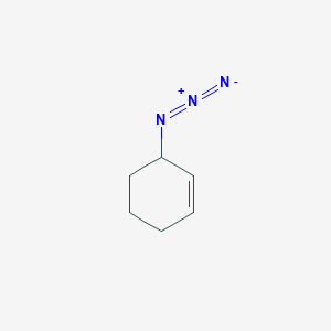 molecular formula C6H9N3 B2516366 2-环己烯-1-基叠氮化物 CAS No. 16717-84-3