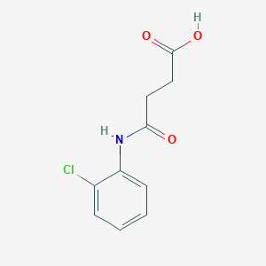 molecular formula C10H10ClNO3 B2516398 4-[(2-Chlorophenyl)amino]-4-oxobutanoic acid CAS No. 20266-25-5