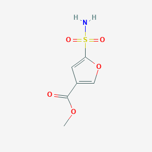 Methyl 5-sulfamoylfuran-3-carboxylate