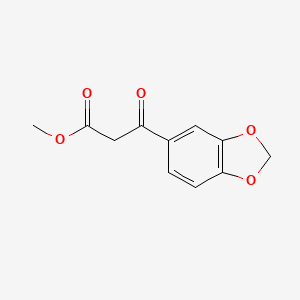 3-Benzo[1,3]dioxol-5-yl-3-oxo-propionic acid methyl ester