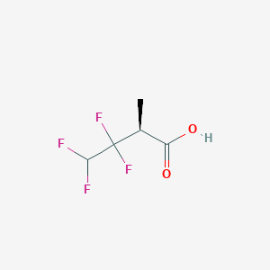 (2S)-3,3,4,4-Tetrafluoro-2-methylbutanoic acid