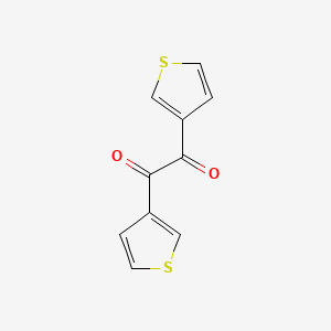 molecular formula C10H6O2S2 B2516601 1,2-二(3-噻吩基)-1,2-乙二酮 CAS No. 7333-08-6