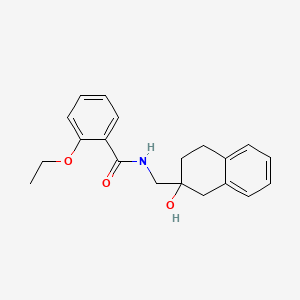 molecular formula C20H23NO3 B2516713 2-ethoxy-N-((2-hydroxy-1,2,3,4-tetrahydronaphthalen-2-yl)methyl)benzamide CAS No. 1421450-34-1