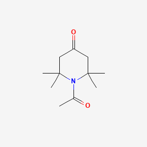 molecular formula C11H19NO2 B2516857 1-Acetyl-2,2,6,6-tetramethylpiperidin-4-one CAS No. 52326-65-5