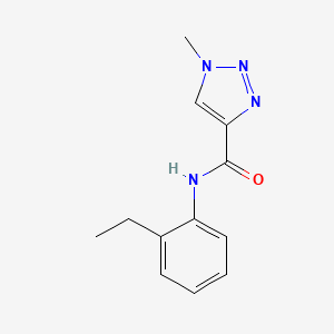 N-(2-ethylphenyl)-1-methyl-1H-1,2,3-triazole-4-carboxamide