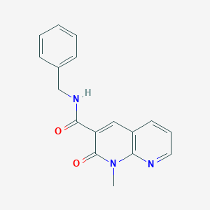 N-benzyl-1-methyl-2-oxo-1,2-dihydro-1,8-naphthyridine-3-carboxamide