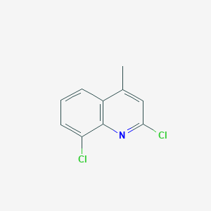 molecular formula C10H7Cl2N B2516871 2,8-二氯-4-甲基喹啉 CAS No. 815583-95-0