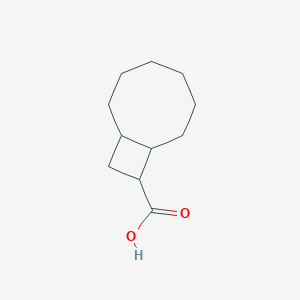molecular formula C11H18O2 B2516914 Bicyclo[6.2.0]decane-9-carboxylic acid CAS No. 2287318-62-9