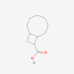 molecular formula C11H18O2 B2516914 双环[6.2.0]癸烷-9-羧酸 CAS No. 2287318-62-9