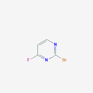 molecular formula C4H2BrFN2 B2516956 2-Bromo-4-fluoropyrimidine CAS No. 1093407-50-1
