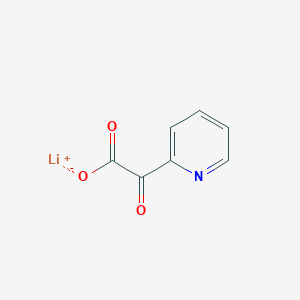 molecular formula C7H4LiNO3 B2516992 2-氧代-2-(吡啶-2-基)乙酸锂 CAS No. 2197062-53-4