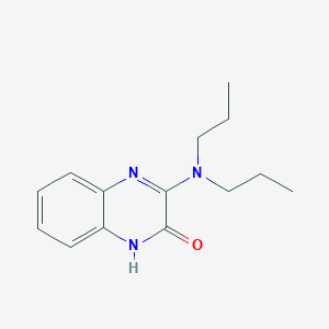 molecular formula C14H19N3O B2516994 3-(Dipropylamino)quinoxalin-2-ol CAS No. 731795-56-5