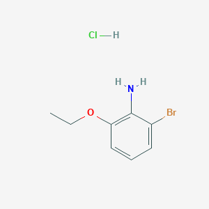 molecular formula C8H11BrClNO B2517009 2-Bromo-6-ethoxyaniline hydrochloride CAS No. 1820686-63-2