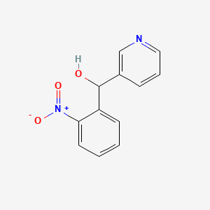 molecular formula C12H10N2O3 B2517014 （2-硝基苯基）（吡啶-3-基）甲醇 CAS No. 3882-44-8