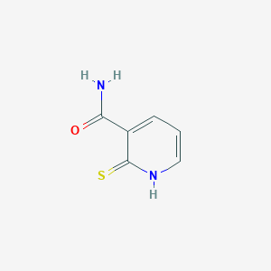 molecular formula C6H6N2OS B2517067 2-巯基烟酰胺 CAS No. 50596-67-3