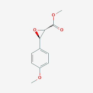 molecular formula C11H12O4 B025171 甲基（2R，3S）-2,3-环氧-3-（4-甲氧基苯基）丙酸酯 CAS No. 105560-93-8